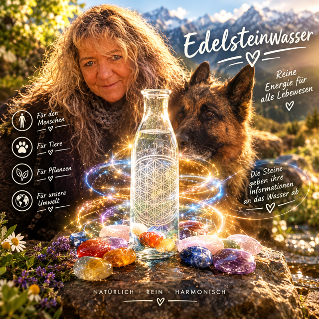 Edelsteinwasser