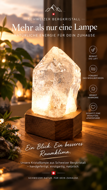 Kristalllampe Lumina Montium EP V