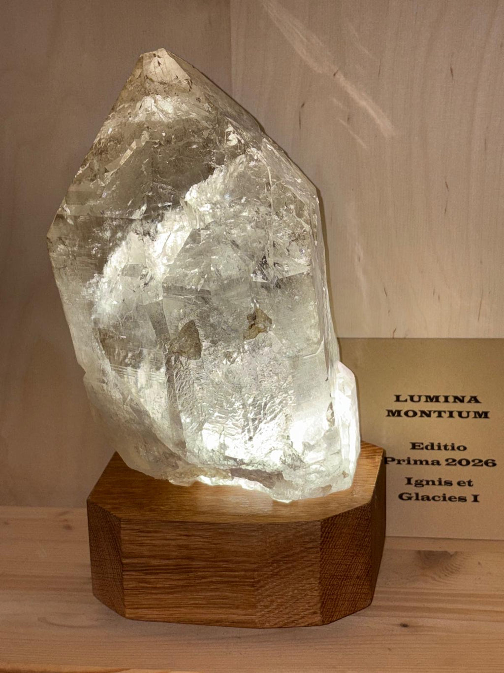 Kristalllampe Lumina Montium Artikel  EP I