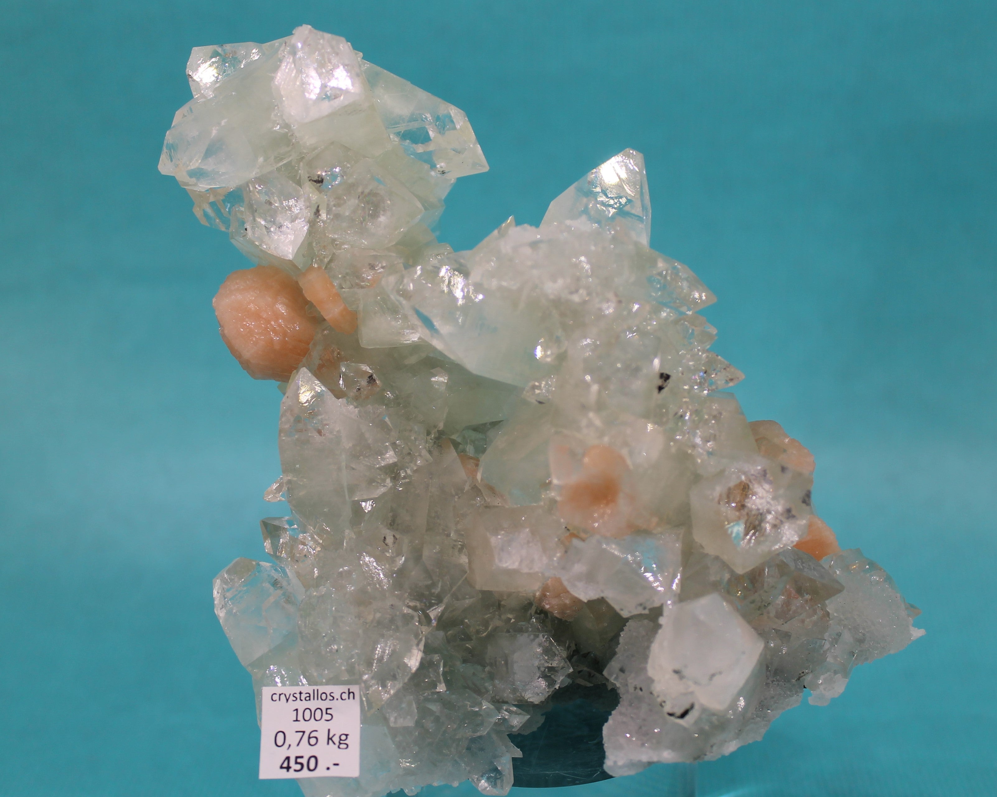 Apophyllit-Stilbit Stufe 1005