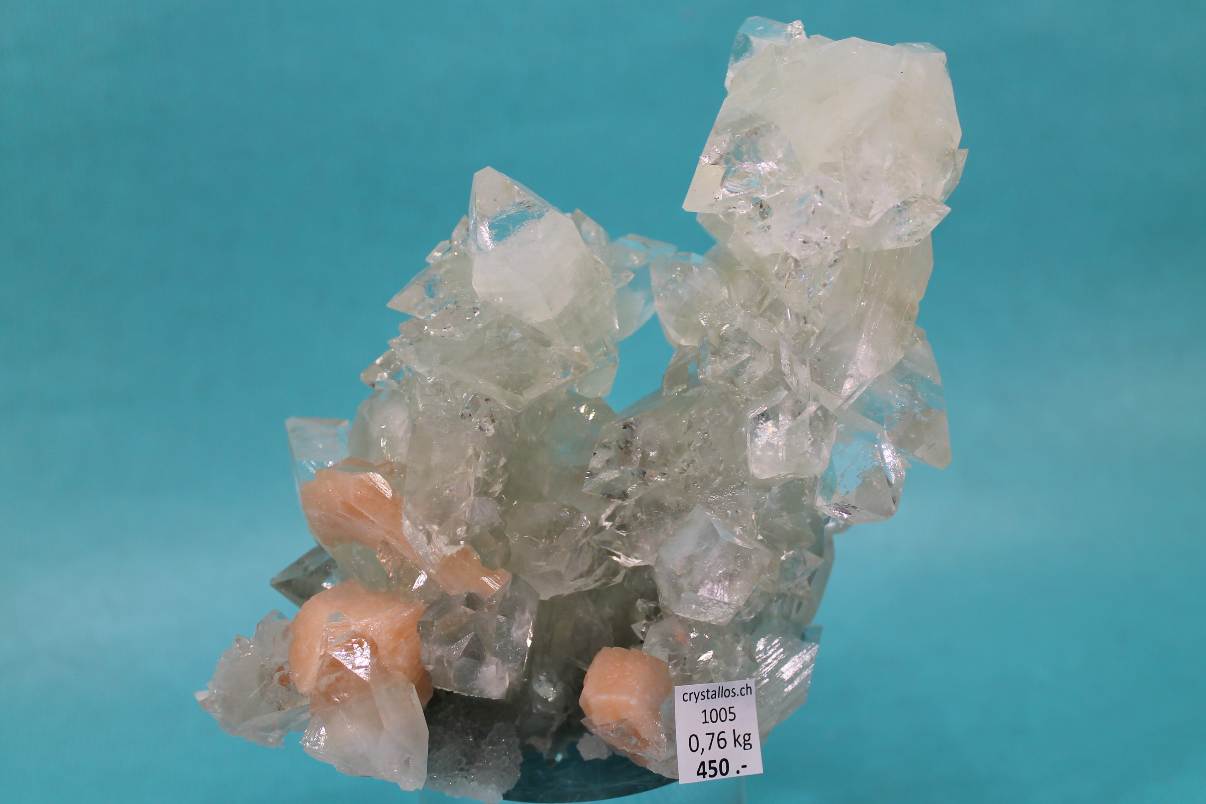 Apophyllit-Stilbit Stufe 1005
