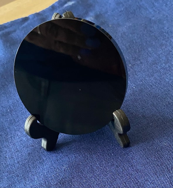 Obsidian Orakelspiegel-Schwarzspiegel