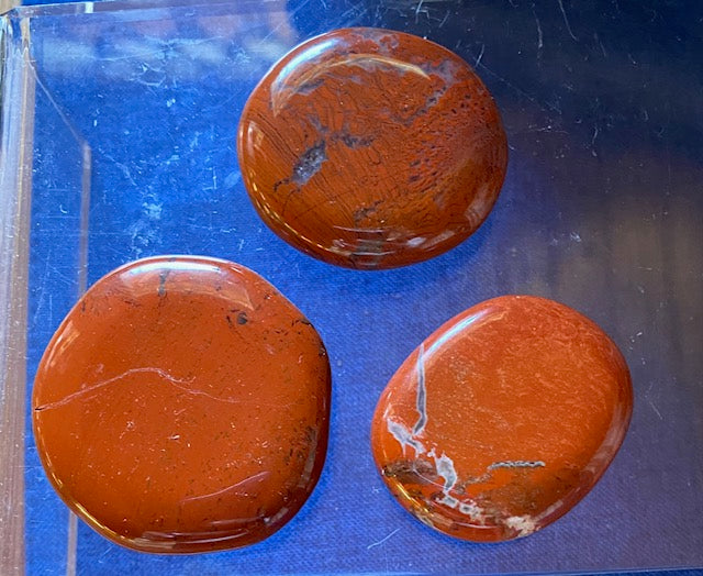 Jaspis rot Scheibenstein