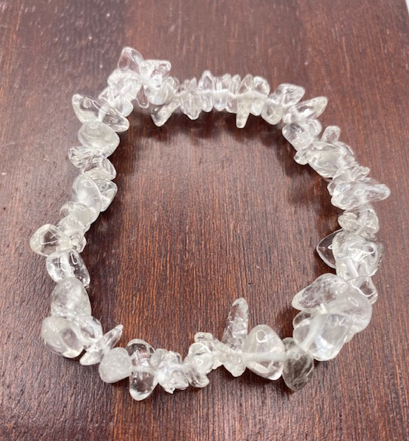 Bergkristall Splitterarmband
