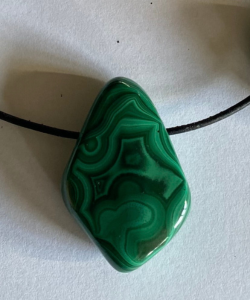 Malachit Heilsteinanhänger