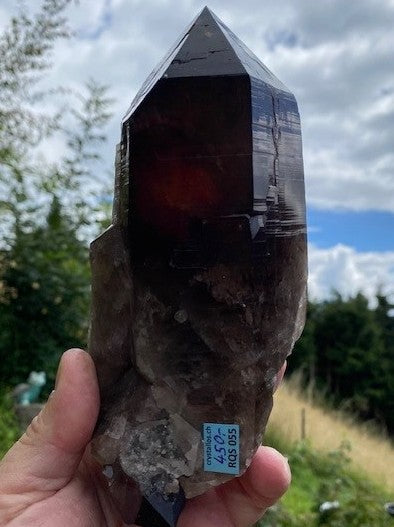 Rauchquarz Spitze  RQS 055