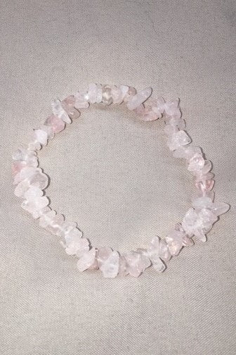 Rosenquarz Spitterarmband