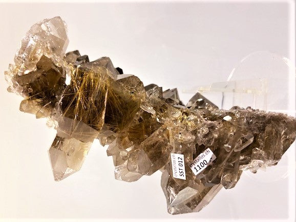 Rauchquarz mit Rutileinschlüssen SST 012