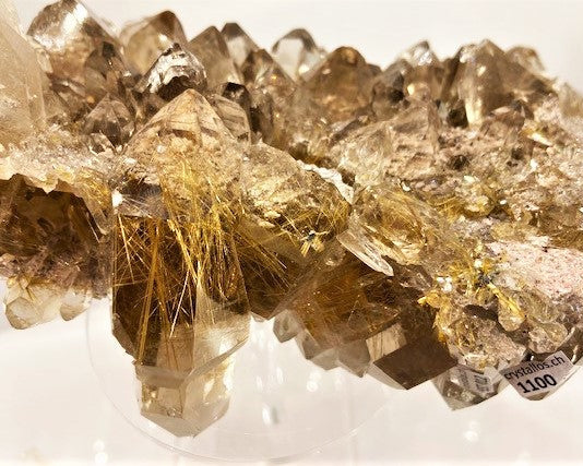 Rauchquarz mit Rutileinschlüssen SST 012